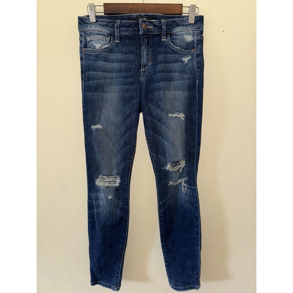 Joe's Jeans "The Skinny" Distressed Skinny Jeans Blue Size 26